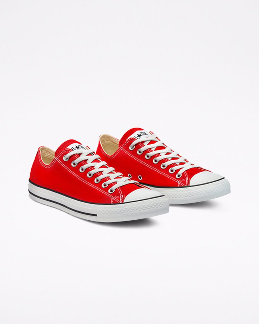 Men's Converse Chuck Taylor All Star Classic Low Top Shoes Red | AU 9651CQ